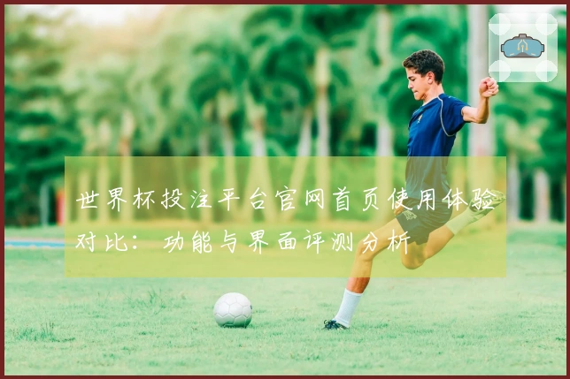 世界杯投注平台官网首页使用体验对比：功能与界面评测分析